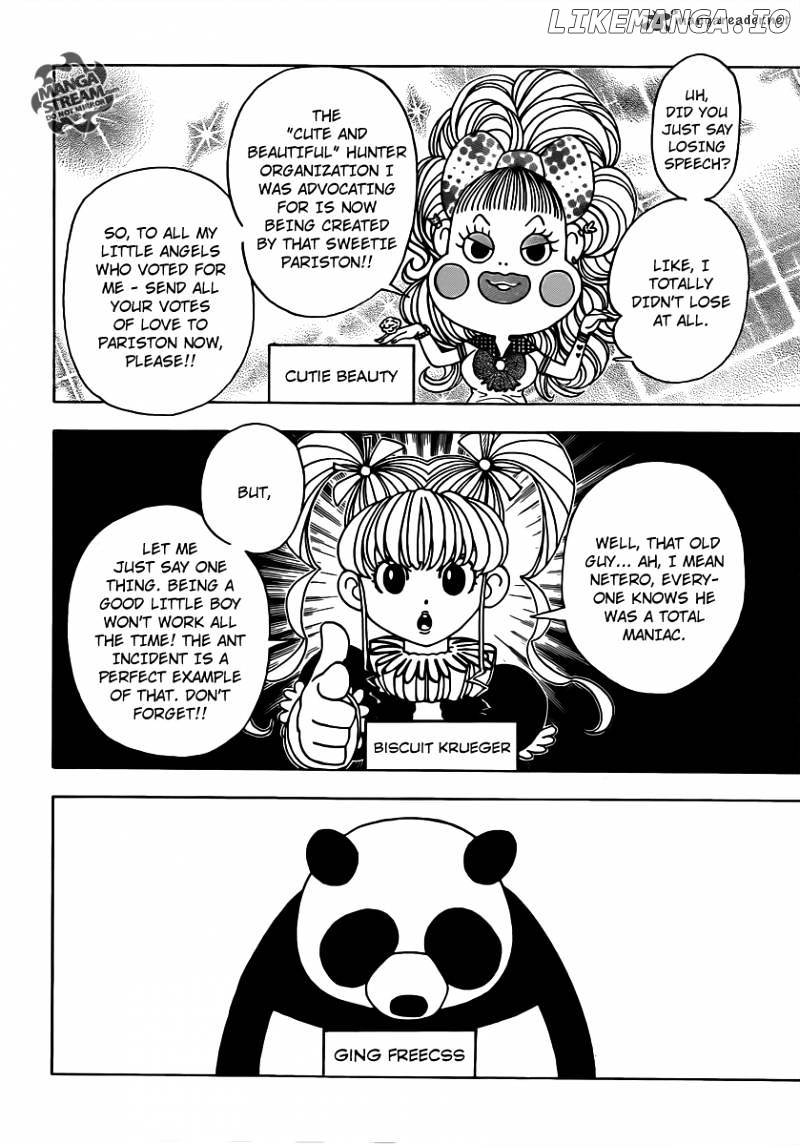 Hunter x Hunter, Chapter 329 image 04
